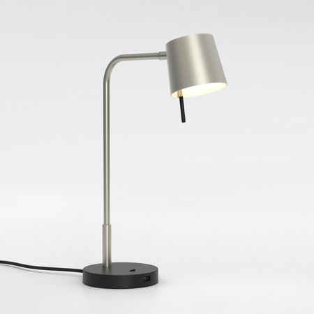 Lampa stołowa Astro Miura Desk USB 1444007 Matowy Nikiel