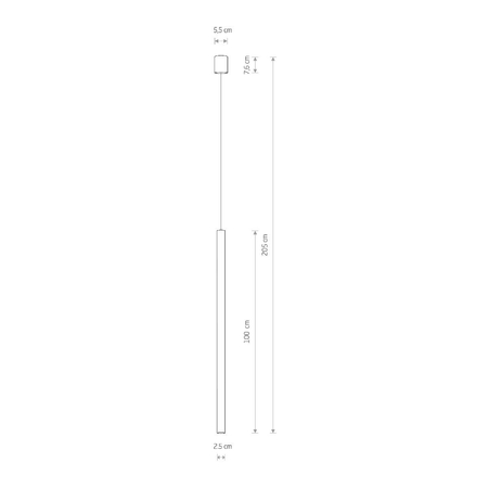 Lampa wisząca Nowodvorski 8435 LASER 1000 WHITE