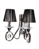 Kinkiet Lumina Deco LDW-8903-2 Negrio W2