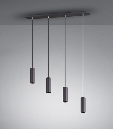 Lampa wisząca Trio 312400432 czarny