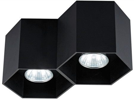 Spot sufitowy Polygon CL2 20036-BK Zuma Line