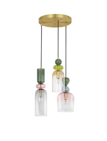 Lampa wisząca Luces Exclusivas BALAM - złoty LE43400