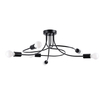 Sollux Lighting Żyrandol LEVAR 6 czarny SL.1456