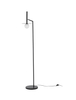 Lampa podłogowa Luces Exclusivas MORELOS czarny LE42889