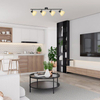 Oczko Rabalux Rattan 3136 czarny matowy