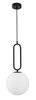 Lampa wisząca Luces Exclusivas PINTO LE41766 biały/czarny