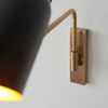 Kinkiet Endon Lighting Navren 93145 mosiądz