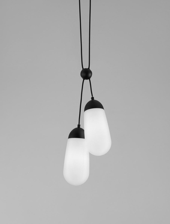 Lampa wisząca Luces Exclusivas BADEN - czarny mat LE43375