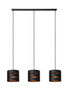 Lampa wisząca Lucide ROSAS 21433/03/30 czarny/złoty