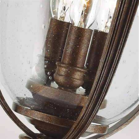 Lampa zewnętrzna Elstead Lighting English Bridle brąz FE-EB3-L-BRB