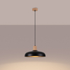Sollux Lighting Lampa wisząca INDY czarna SL.1324