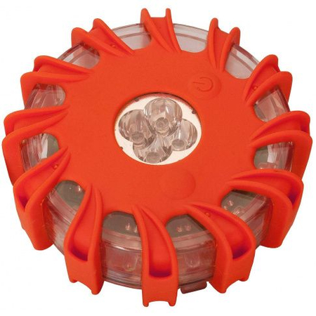 Zestaw 6 x Dysk sygnalizacyjny Mactronic red z walizką