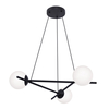Lampa wisząca ARTON Kaja K-4966 biały/czarny