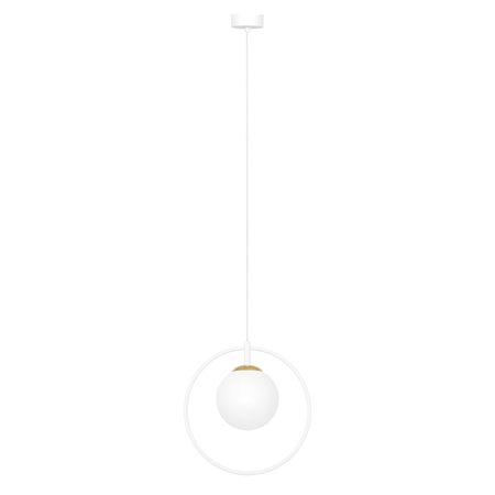 Lampa wisząca Kaja MALTA K-5473 biały, złoty