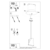 Sollux Lighting Żyrandol BLUM 1 biały SL.0769