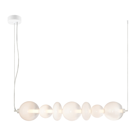 Milagro Lampa wisząca DAPHNE WHITE 40W ML0864 ZŁOTY