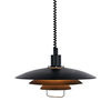 Lampa wisząca Markslöjd KIRKENES 104540 czarny