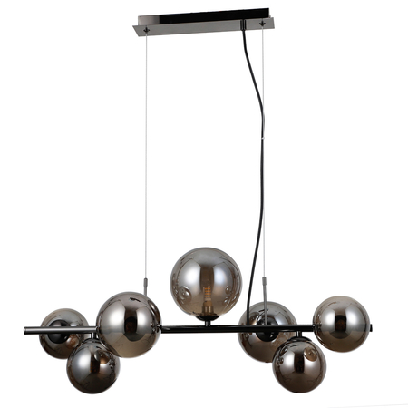 Lampa wisząca Italux PND-406007-7A-BCR Czarny chrom
