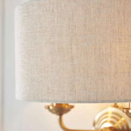 Kinkiet Endon Lighting Highclere 110726 mosiądz