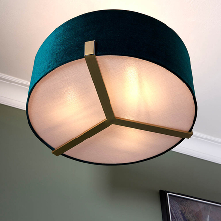 Endon Lighting Lampa wisząca 95839 mosiądz