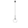 Lampa wisząca SPHERE M Nowodvorski 7848 transparentny/czarny