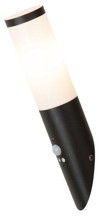 Kinkiet zewnętrzny Rabalux Black torch 8146 czarny matowy