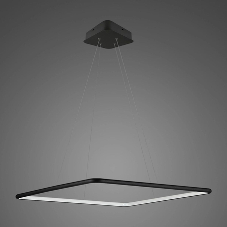 Lampa wisząca Ledowe Kwadraty No.1 40 4k czarna