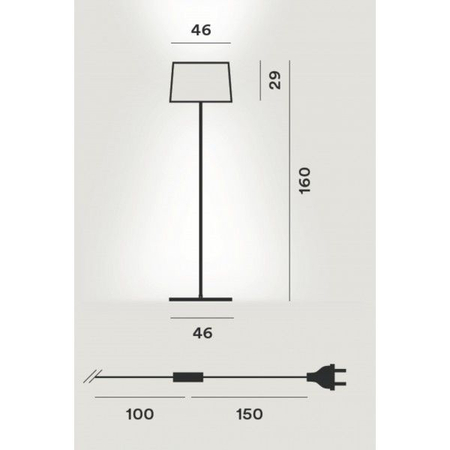 Lampa podłogowa Foscarini 159004-10 Twiggy lettura