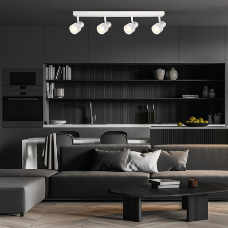 Milagro Lampa Sufitowa Cino 4xGU10 Biały + Chrom ML9950 BIAŁY / CHROM