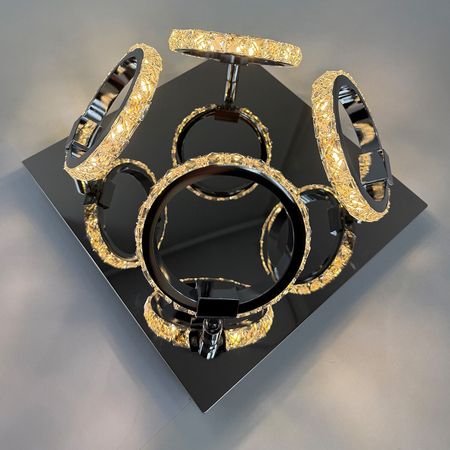 Light Prestige Plafon Carrara srebrny LED 3000K LP-1864/4C