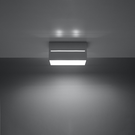 Sollux Lighting Plafon LOBO MAXI szary SL.0385