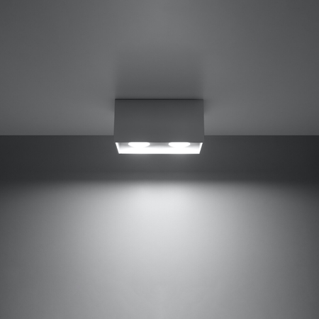 Sollux Lighting Plafon QUAD naturalne drewno SL.0493