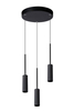 Lampa wisząca Lucide TUBULE 24401/21/30 czarny