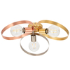 Lampa sufitowa Endon Lighting Hoop 97663 mosiądz