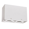 Milagro Lampa Sufitowa Blocco Biały 2x7W GU10 Led ML478 BIAŁY