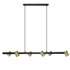 Lampa wisząca Snow 6xGU10 złota LP-731/6L GD