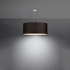 Sollux Lighting Żyrandol OTTO 70 czarny SL.0790