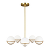 Żyrandol Elstead Lighting Apollo mosiądz FE-APOLLO5-BB