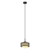 Lampa wisząca Italux Lomica PND-55456-1M-BK Czarny