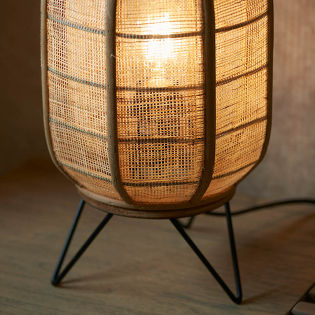 Lampa stołowa Endon Lighting Zaire 101686 czarny