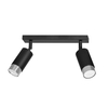 Lampa sufitowa HIRO 2 BL/CHROME Emibig 964/2 czarny/chrom