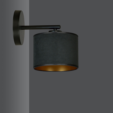 Kinkiet HILDE K1 BL BLACK Emibig 1054/K1 czarny