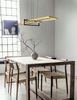 Lampa wisząca Trio 320310308 złoty