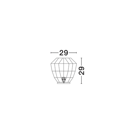 Lampa wisząca Luces Exclusivas LOMVERO LE45356 drewno jasne i ciemne, czerwony