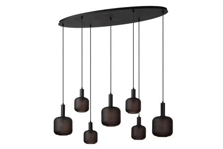 Lampa wisząca Lucide ELOISE 45405/07/30 czarny