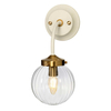 Kinkiet Elstead Lighting Cosmos beżowy/złoty DL-COSMOS1