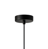 Lampa wisząca Italux Norlis PND-54738A-1-BRO-AMB Złoty, czarny