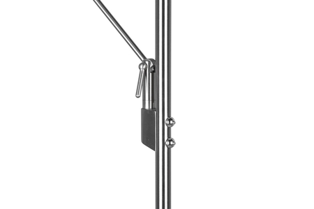 Lampa podłogowa Trio 425610207 srebrny
