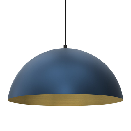 Milagro Lampa wisząca BETA NAVY BLUE/GOLD 1xE27 45cm MLP8289 GRANATOWY / ZŁOTY