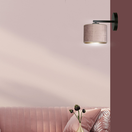 Kinkiet HILDE K1 BL ROSE Emibig 1053/K1 różowy